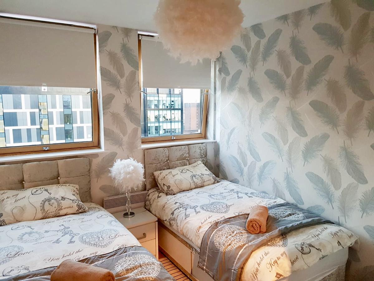 Glasgow Central Station Skyline Apartment With Parking Ngoại thất bức ảnh
