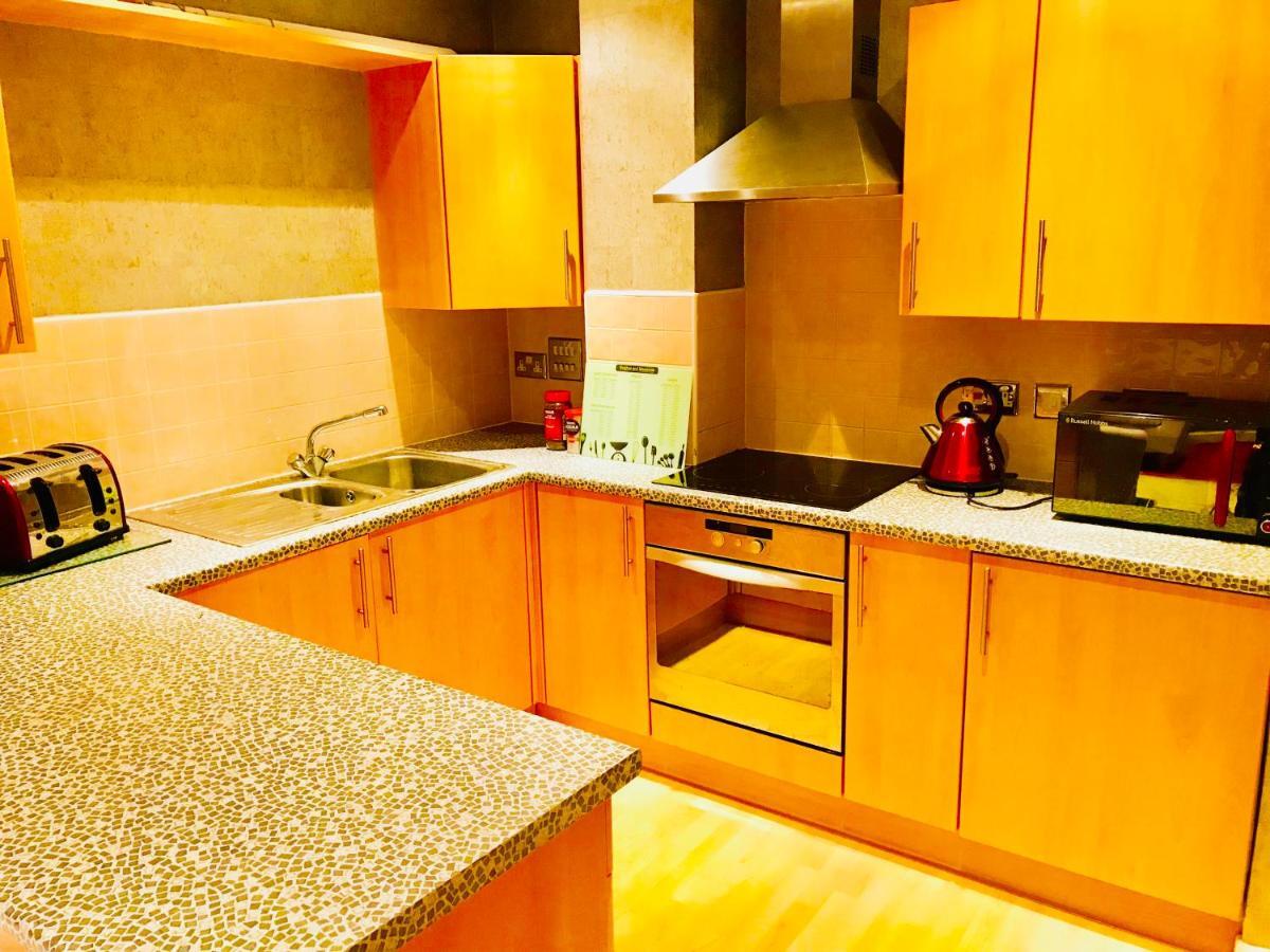 Glasgow Central Station Skyline Apartment With Parking Phòng bức ảnh